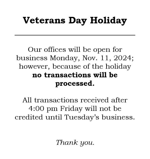 Veterans Day 2024